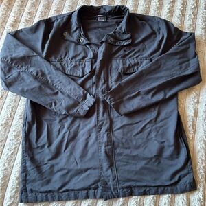 Vintage Nike Men's Dark Gray Shirt Jacket size XL good condition